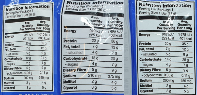 Optimum Nutrition Protein Crunch Macronutrients