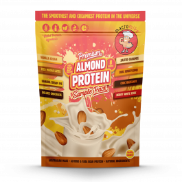 Macro Mike Premium Almond Protein Sample Pack 8 x40g Sachets