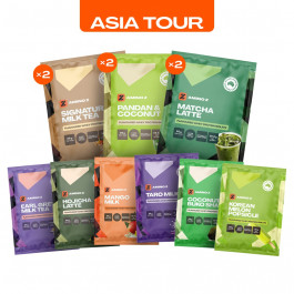 Amino Z Whey Protein Isolate WPI Asia Tour 12 Serve Multi-Pack