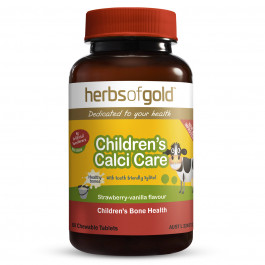 Herbs of Gold Children's Calci Care 60 Chewable Tablets
