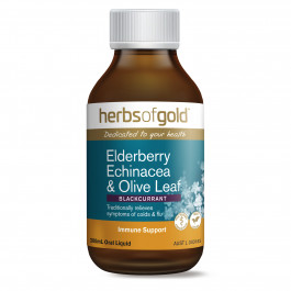 Herbs of Gold Elderberry Echinacea & Olive Leaf