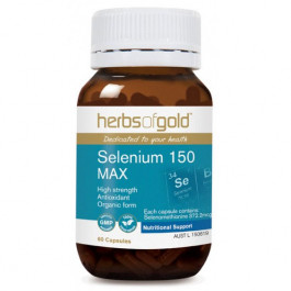 Herbs of Gold Selenium 150 MAX 60 Vegetable Capsules