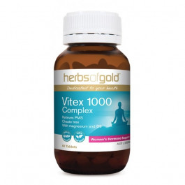Herbs of Gold Vitex 1000 Complex, 60 Tablets