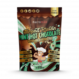 Macro Mike Almond Protein Mint Hot Chocolate 300g
