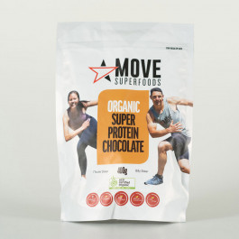 Move Superfoods Organic Super Protein 400g Chocolate (Best Before November 2020)