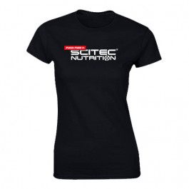Scitec Nutrition Girl T-Shirt Push Forward Black
