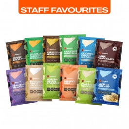 Amino Z Whey Protein Isolate WPI Staff Favourites 12 Serve Multi-Pack