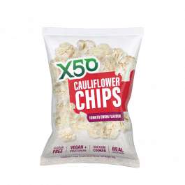 X50 Cauliflower Chips 60g (Box of 10)