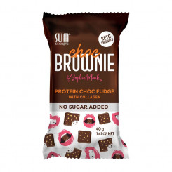 Slim Secrets Choc Brownie Protein Choc Fudge with Collagen 40g (Box of 12)