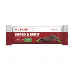 Musashi Shred & Burn Bar 60g
