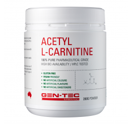 Gen-Tec Nutraceuticals Acetyl L-Carnitine 200g