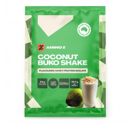 Amino Z Whey Protein Isolate Single Serve Sample : Coconut Buko Shake
