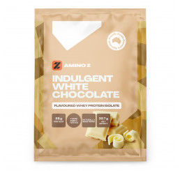 Amino Z Whey Protein Isolate Single Serve Sample : Indulgent White Chocolate
