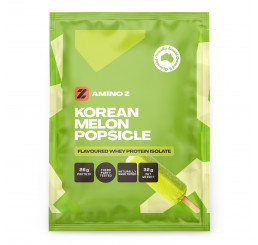 Amino Z Whey Protein Isolate Single Serve Sample : Korean Melon Popsicle