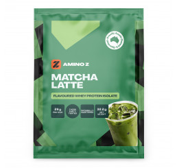 Amino Z Whey Protein Isolate Single Serve Sample : Matcha Latte