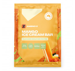 Amino Z Signature Protein Single Serve Sample : Mango Ice Cream Bar