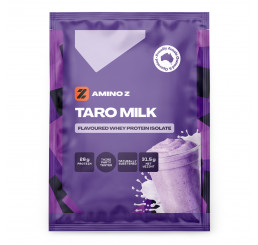 Amino Z Whey Protein Isolate Single Serve Sample : Taro Milk
