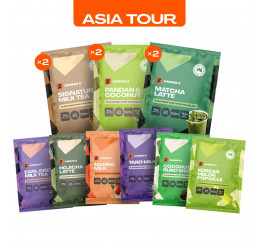 Amino Z Whey Protein Isolate WPI Asia Tour 12 Serve Multi-Pack