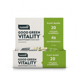 Nuzest Good Green Vitality Bar 40g (Box of 12)