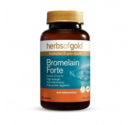 Herbs of Gold Bromelain Forte 60 Veggie Capsules