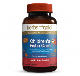 Herbs of Gold Childrens Fish-I Care Chewable 60 Capsules