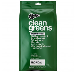 Body Science BSc Clean Greens 150g : Tropical