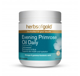 Herbs of Gold Evening Primrose Oil Daily 200 Capsules