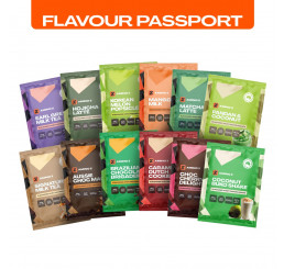 Amino Z Whey Protein Isolate WPI Flavour Passport 12 Serve Multi-Pack