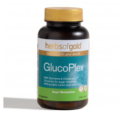 Herbs of Gold Glucoplex 60 Veggie Capsules