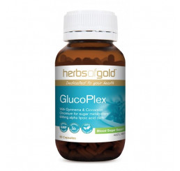 Herbs of Gold Glucoplex 60 Veggie Capsules