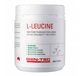 Gen-Tec Nutraceuticals L-Leucine 200g