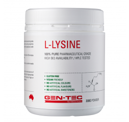 Gen-Tec Nutraceuticals L-Lysine 200g