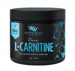 White Wolf Nutrition Pure L-Carnitine 100g