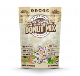 Macro Mike Limited Easter Edition Donut Baking Mix 250g : White Choc Malt Easter Egg