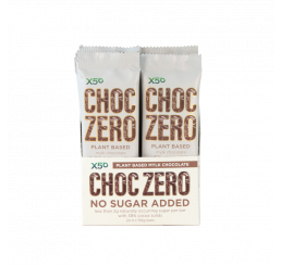 X50 Choc Zero Mylk Chocolate Bar 50g (Box of 24)