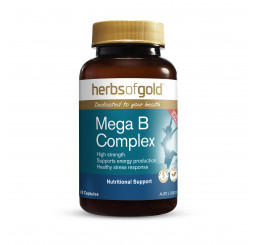 Herbs of Gold Mega B Complex, 60 Veggie Capsules