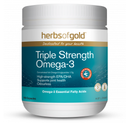 Herbs of Gold Triple Strength Omega-3 150 Capsules