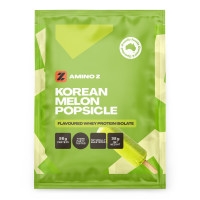 Amino Z Whey Protein Isolate Single Serve Sample : Korean Melon Popsicle