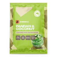 Amino Z Whey Protein Isolate Single Serve Sample : Pandan and Coconut