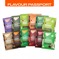 Amino Z Whey Protein Isolate WPI Flavour Passport 12 Serve Multi-Pack
